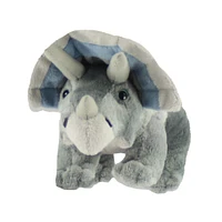 Dinosaur Triceratops - Gray 
