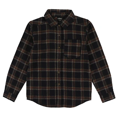 Sports Flanel Plaid Shirt 7-14y