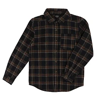 Sports Flanel Plaid Shirt 7-14y