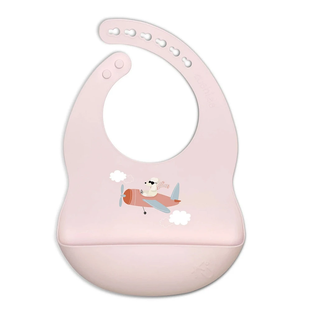 Silicatch Bib Skye Pink