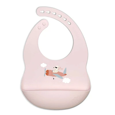Silicatch Bib Skye Pink