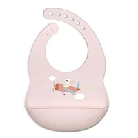 Silicatch Bib Skye Pink