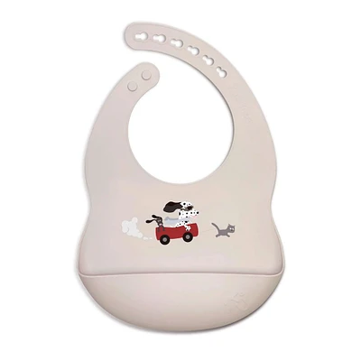 Bavoir en Silicone Silibib