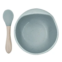 Cuillère et Bol en Silicone Siliscoop