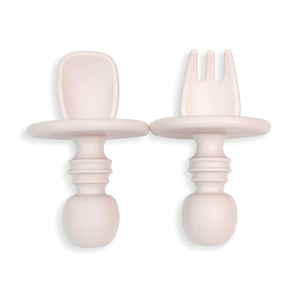 Ensemble Ustensiles en Silicone - Rose