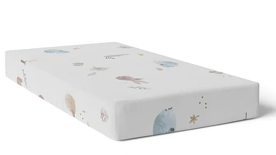 Drap Contour Percale pour Lit de Bébé - Forêt