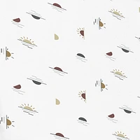 Percale Crib Sheet - Suns