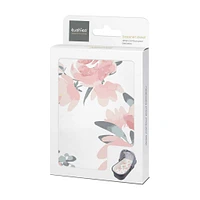 Percale Bassinet Sheet - Watercolour Flowers