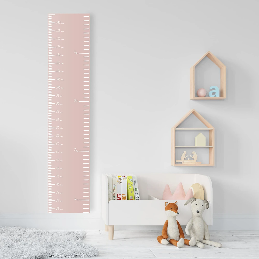 FRENCH Lux Modern Growth Chart - Pink