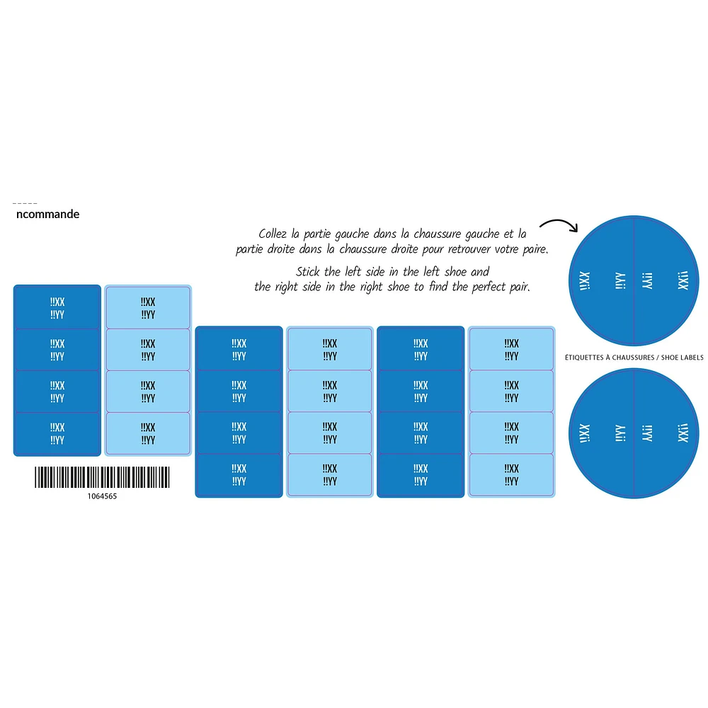 Peel And Stick Name Labels Mini