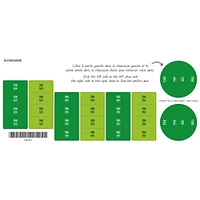Peel And Stick Name Labels Mini - Green