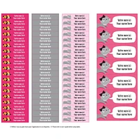 Étiquettes Essentiel - Chiens rose