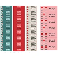 Essential Name Labels - Hearts