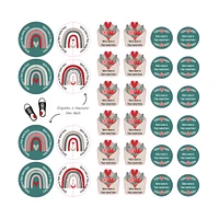 Essential Name Labels - Hearts