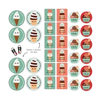Peel And Stick Name Labels – Ice Cream