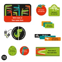 Essential Name Labels – Dinosaurs