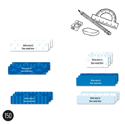 Essential Name Labels – School