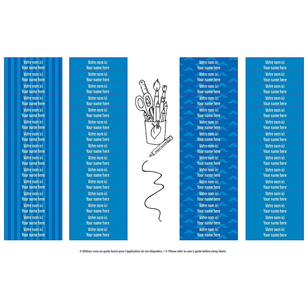 Essential Name Labels – School