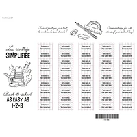 Essential Name Labels – School grey