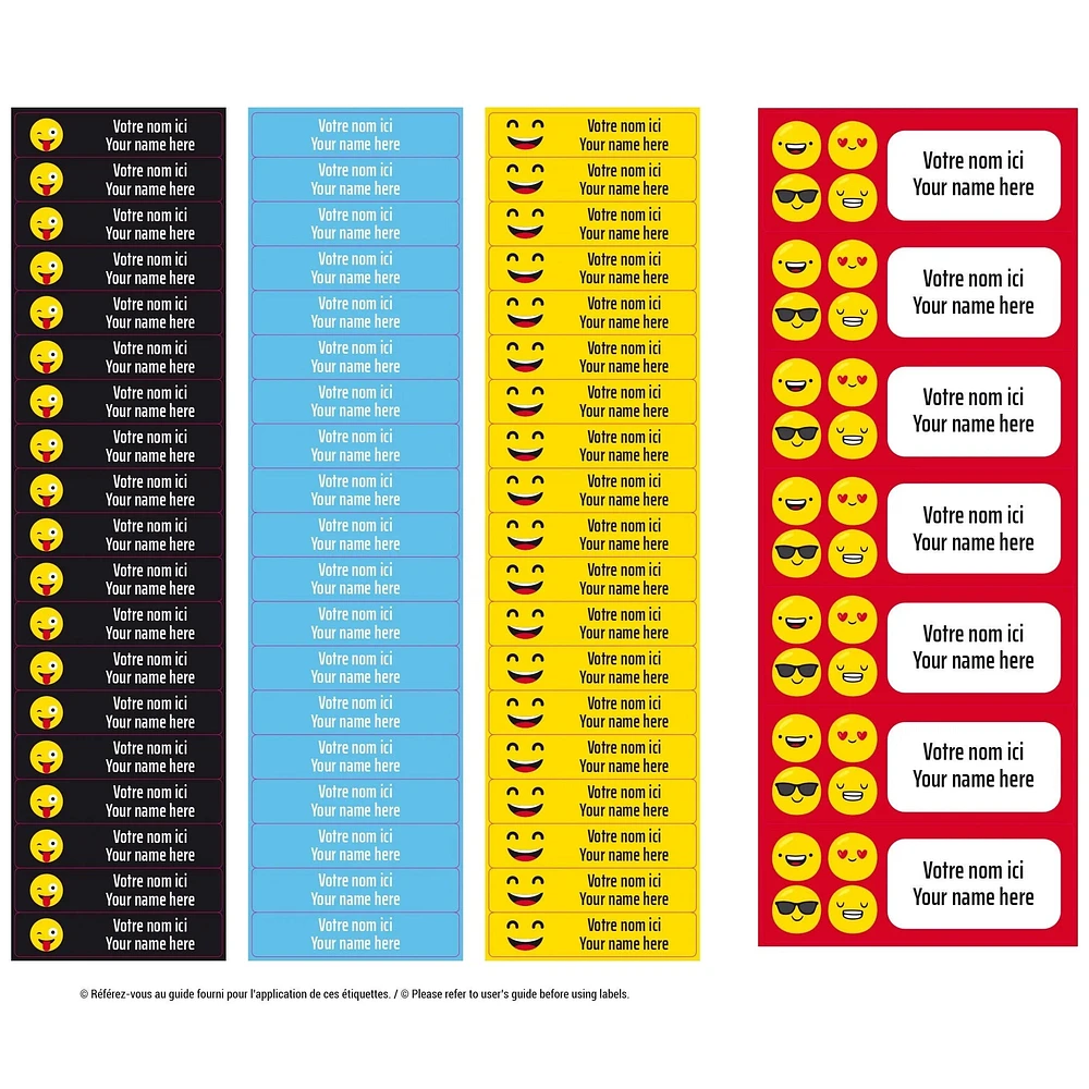 Essential Name Labels - Emojis