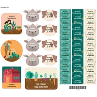 Essential Name Labels - Farm