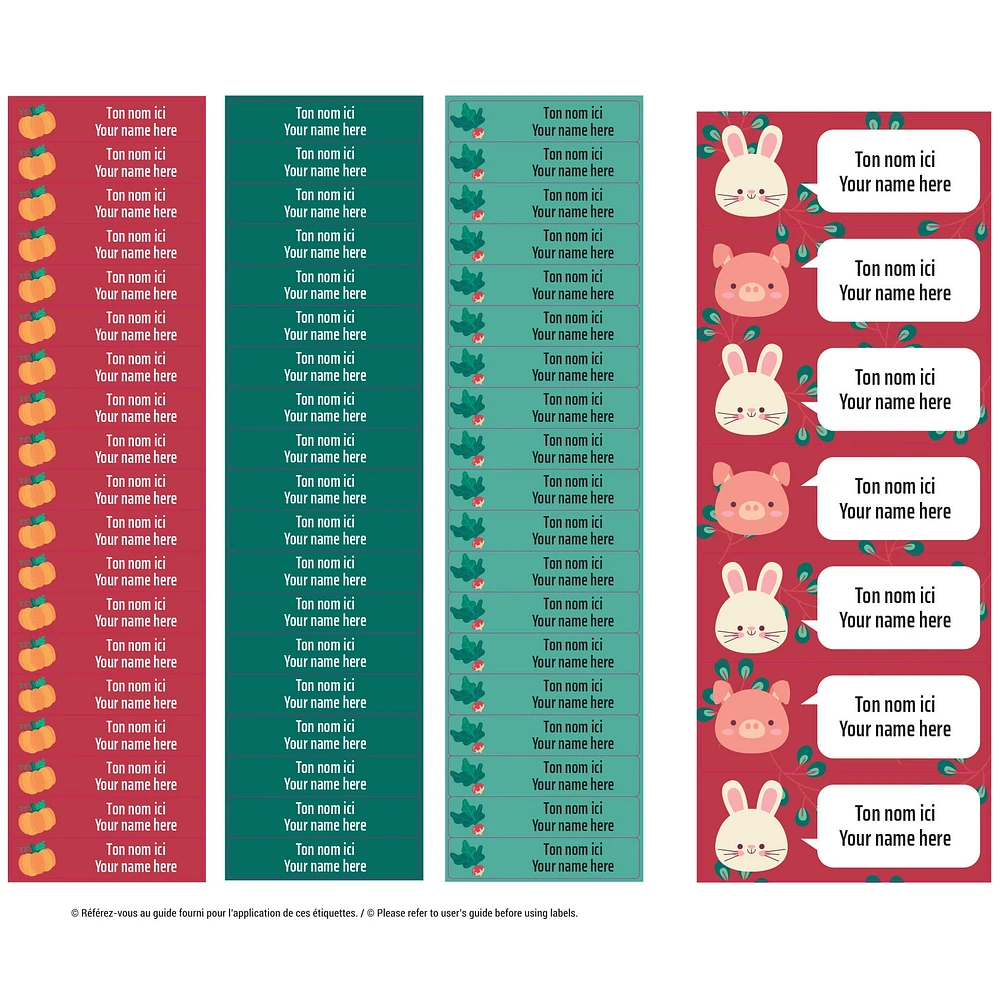 Essential Name Labels - Farm