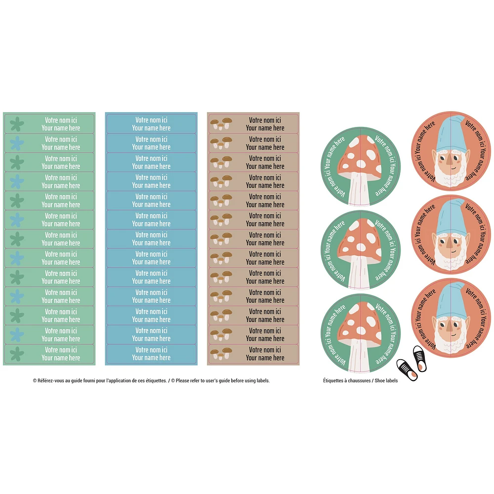 Daycare Name Labels