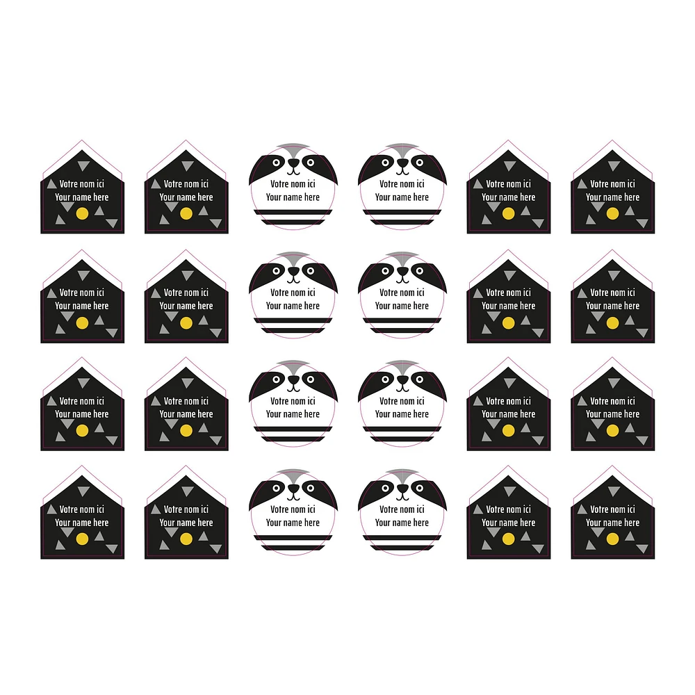 Daycare Name Labels