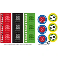 Étiquettes Garderie - Sports