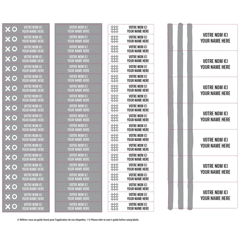 tiquettes Essentiel