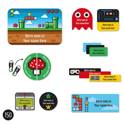 Essential Name Labels - Video Games