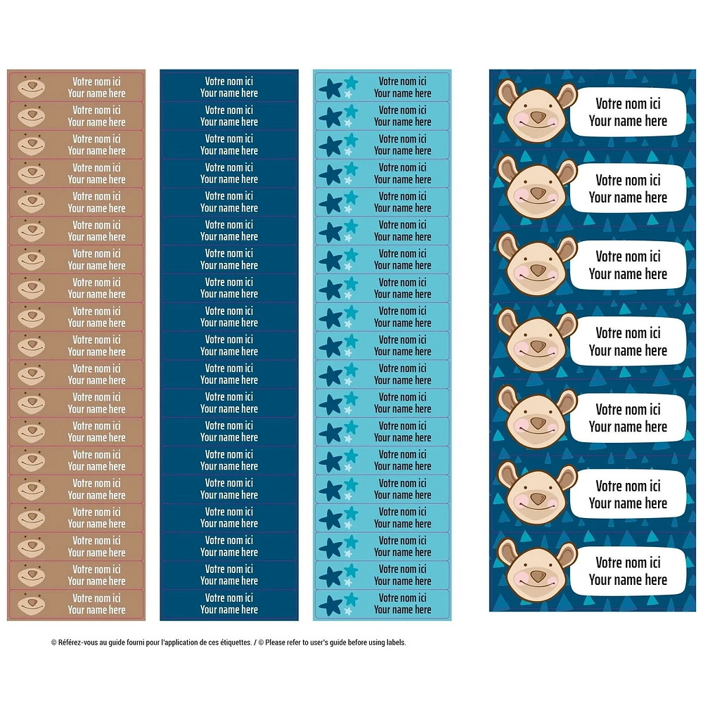 Essential Name Labels – Cachou
