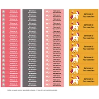 Essential Name Labels - Llamas