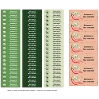 Essential Name Labels - Veggies