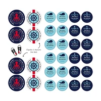 Essential Name Labels – Nautical