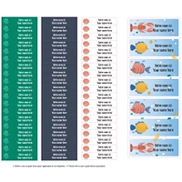 Essential Name Labels - Ocean