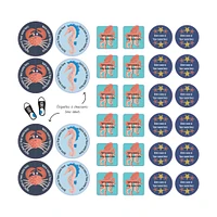 Essential Name Labels - Ocean