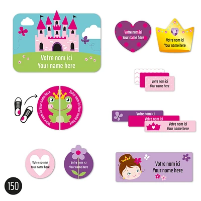 Essential Name Labels – Princesses
