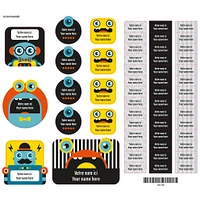Essential Name Labels – Robots