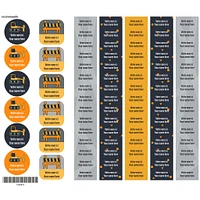 School Name Labels - Trucks