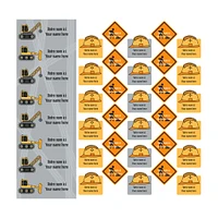 School Name Labels - Trucks