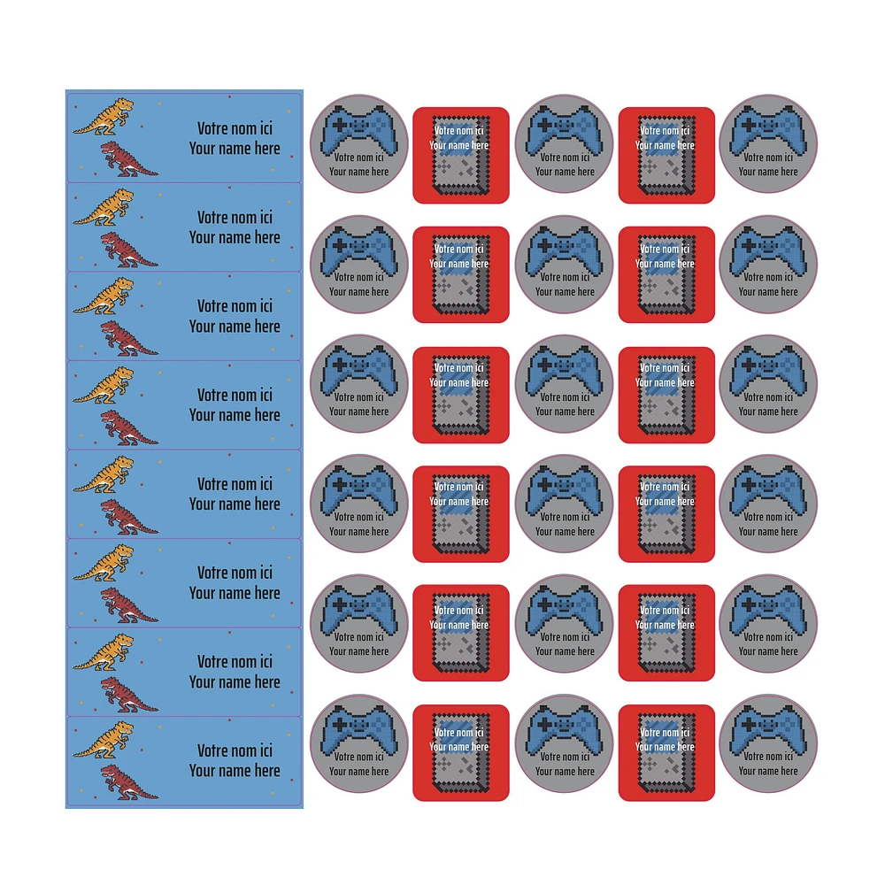 School Name Labels