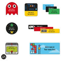 Étiquettes Scolaire - Jeux Vidéo