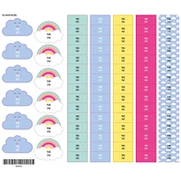 School Name Labels - Unicorn