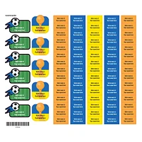 School Name Labels - Soccer