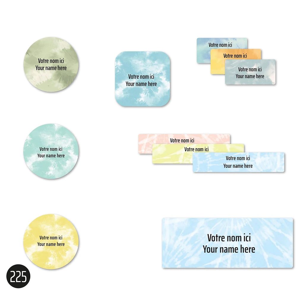 School Name Labels