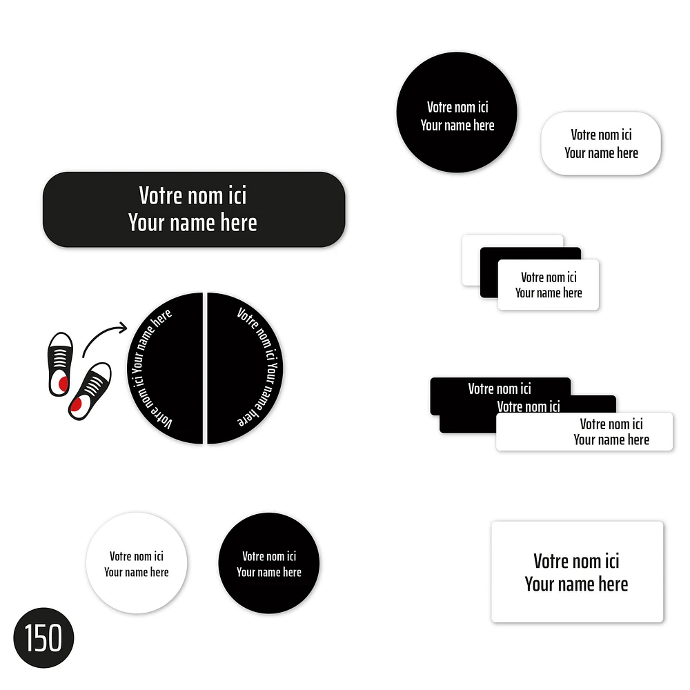 Essential Name Labels - Universals