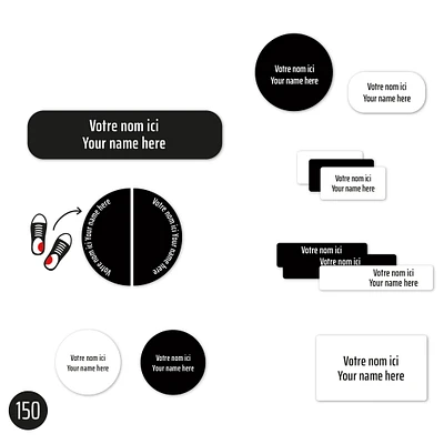 Essential Name Labels - Universals