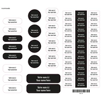 Essential Name Labels - Universals