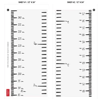 Modern Growth Chart EN - White